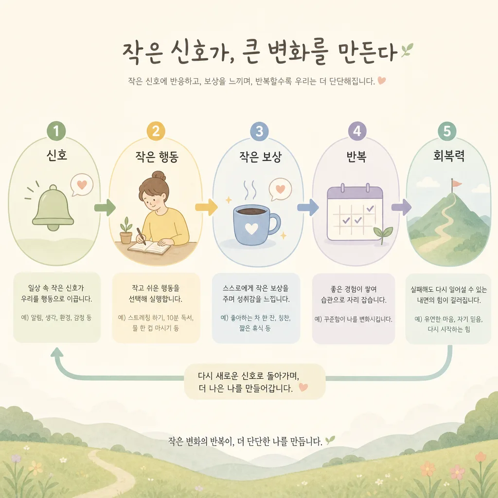 습관 형성과 회복력의 연결 구조
